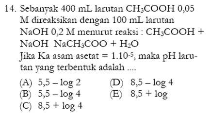 Contoh Soal Kimia 13