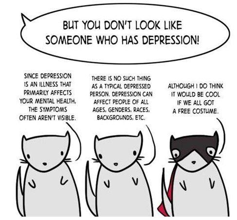 topeng depresi
