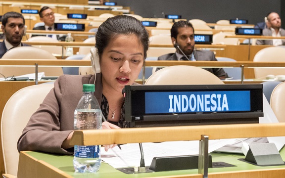 diplomat muda Indonesia untuk PBB