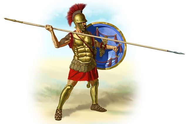 ilustrasi prajurit bangsa romawi