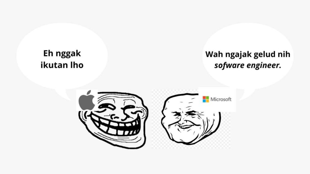 Microsoft VS Apple