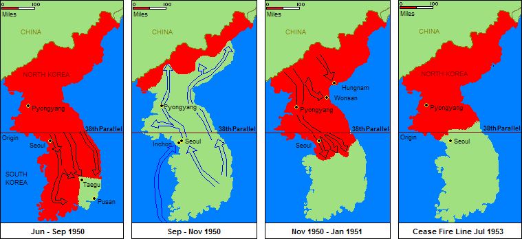 Perang Korea Selatan dan Korea Utara