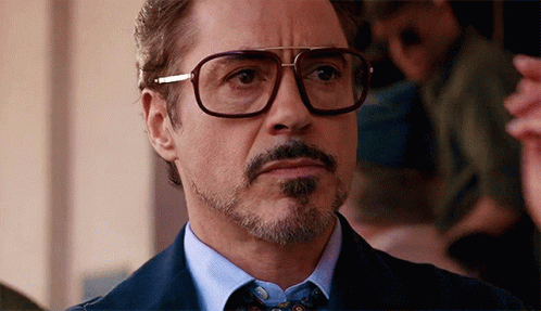 Iron Man pake Kacamata