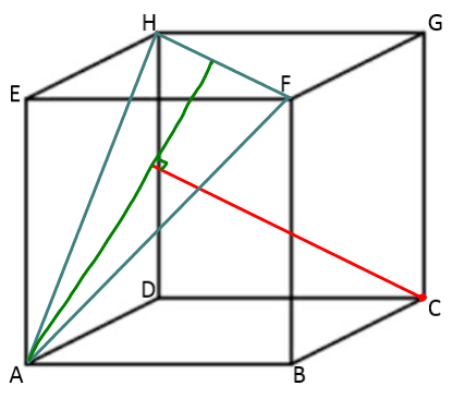 segitiga siku siku di dimensi tiga