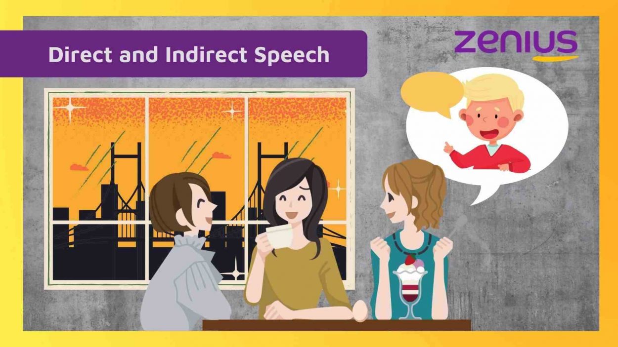 Direct and Indirect Speech Zenius