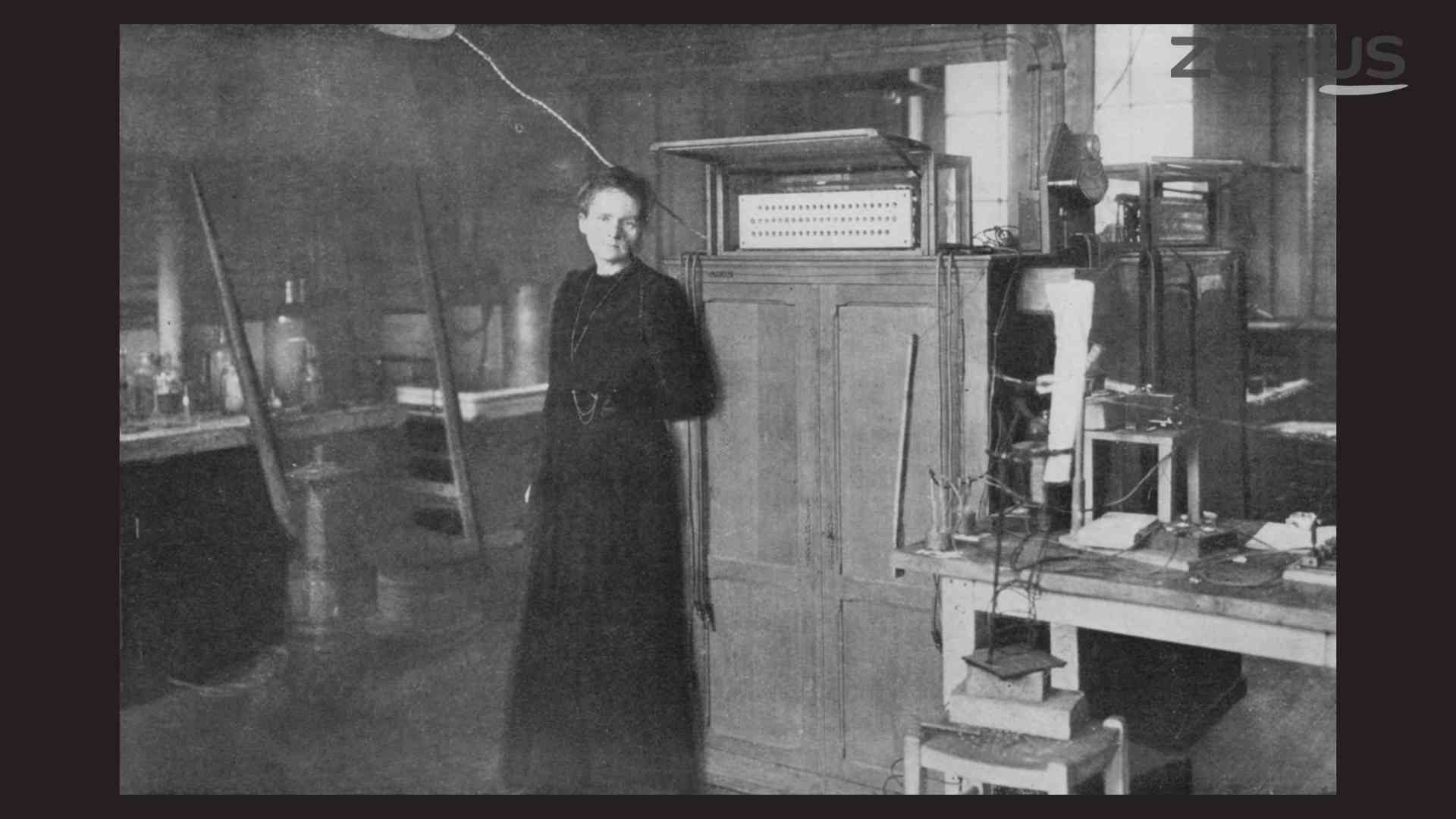 Marie Curie di Laboratorium