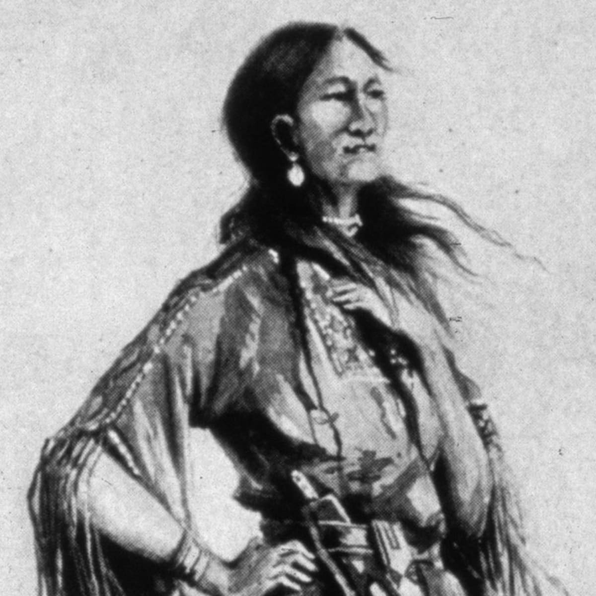 Ilustrasi Sacagawea