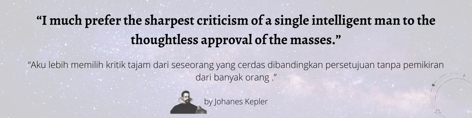 Quotes Johannes Kepler