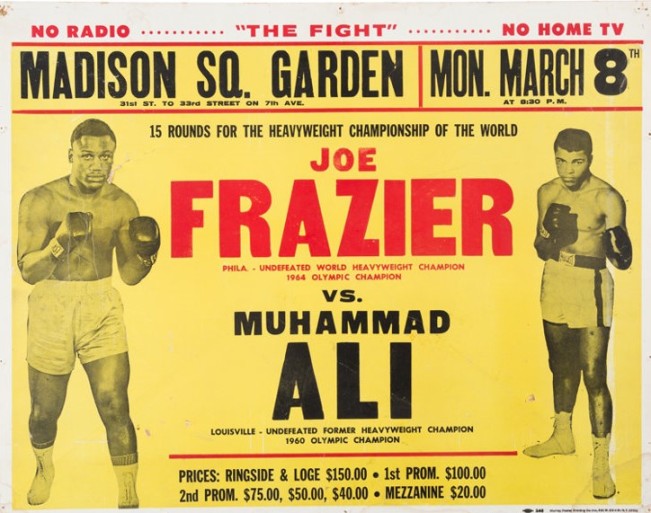 Muhammad Ali Joe Frazier