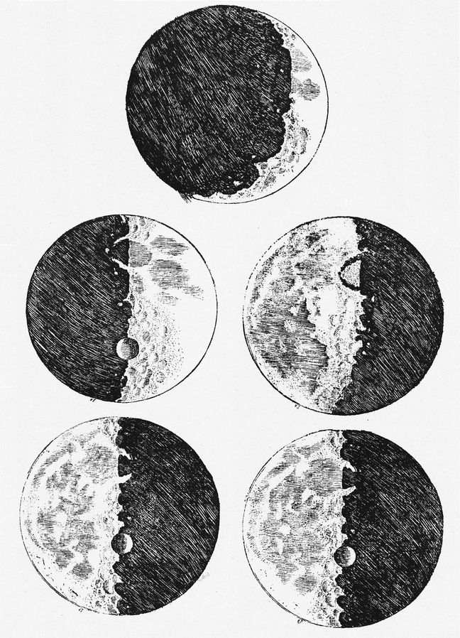 Sketsa Bulan Galileo