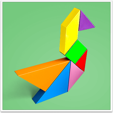 contoh tangram