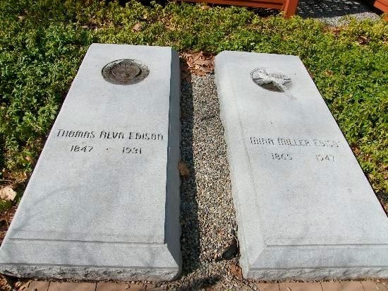 Makam Thomas Alva Edison dan Mina Miller