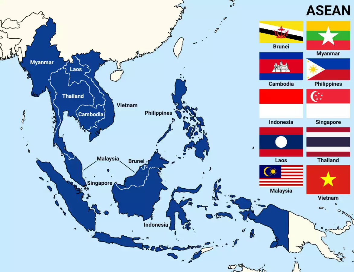 Kerja Sama Antar Negara: Peta ASEAN Zenius Education