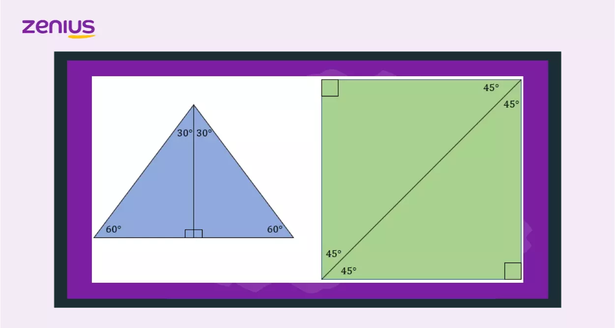 Ilustrasi segitiga dan persegi (Dok.Canva)