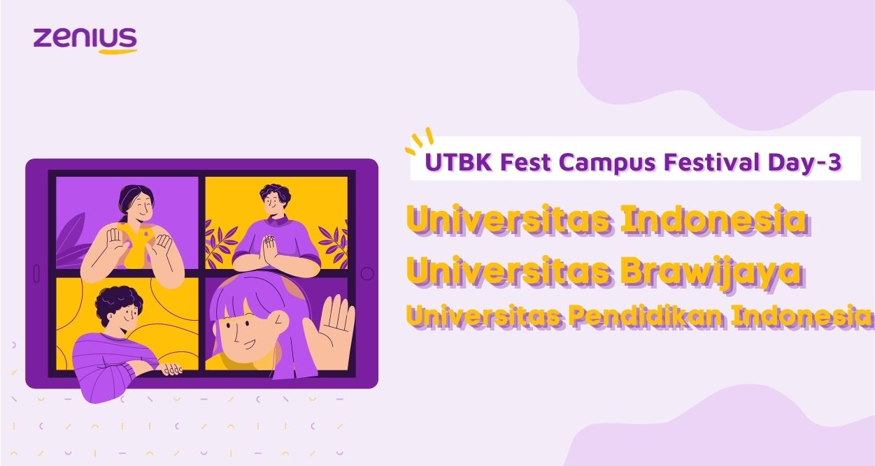 UTBK Fest Campus Festival UI, Unibraw, UPI