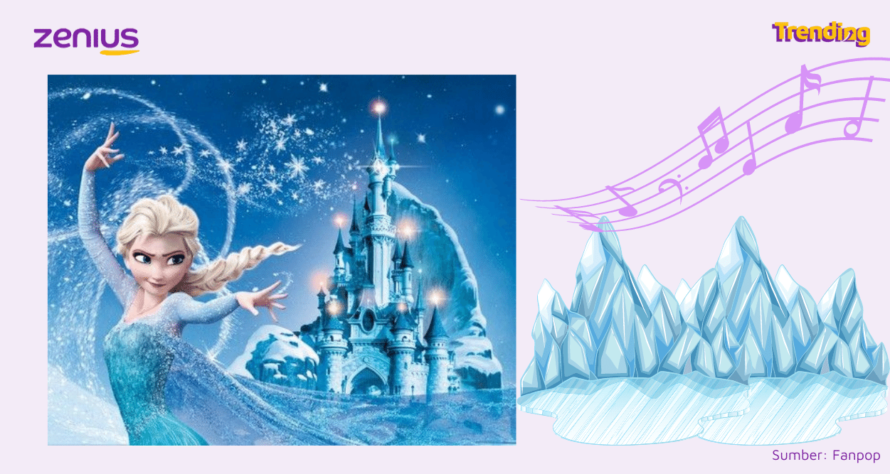 Elsa dan istananya