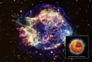Ilustrasi Cassiopeia A, Sisa Supernova (Dok. NASA via Public Domain)