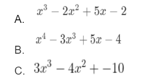 contoh soal Teorema Faktor, (x−2) merupakan faktor dari 