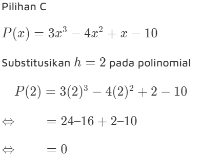 Teorema Sisa dan Teorema Faktor - Materi Matematika Kelas 11 225