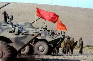 Ilustrasi tahap pertama penarikan pasukan Uni Soviet dari Afghanistan (Dok Yuriy Somov via https://creativecommons.org/licenses/by-sa/3.0)