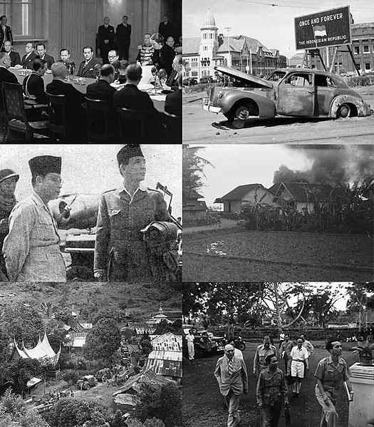 Kumpulan peristiwa revolusi nasional Indonesia