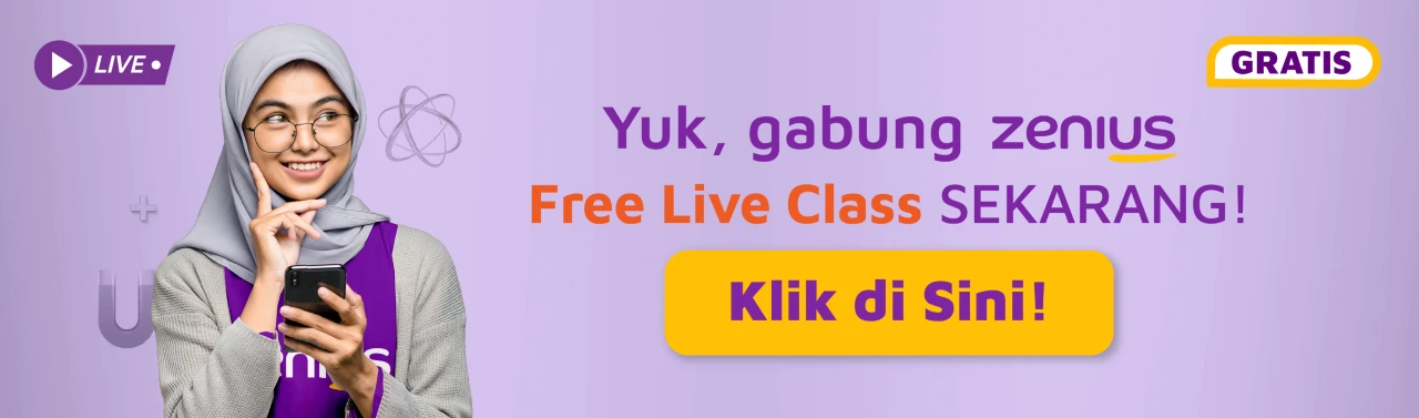 Belajar Tanpa Batas Bareng Zenius Free Live Class 9
