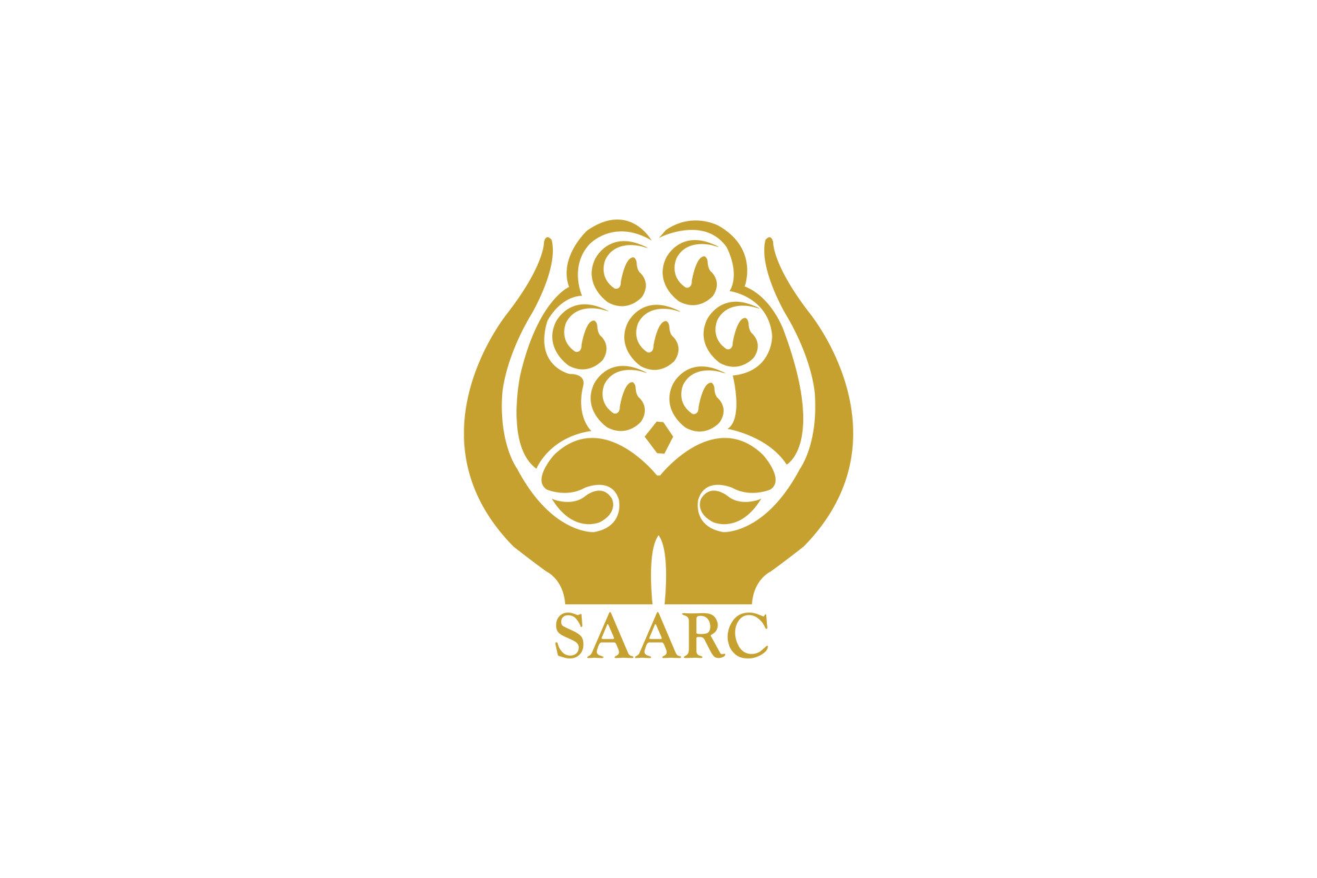 Logo SAARC organisasi ekonomi regional dan global Zenius Education