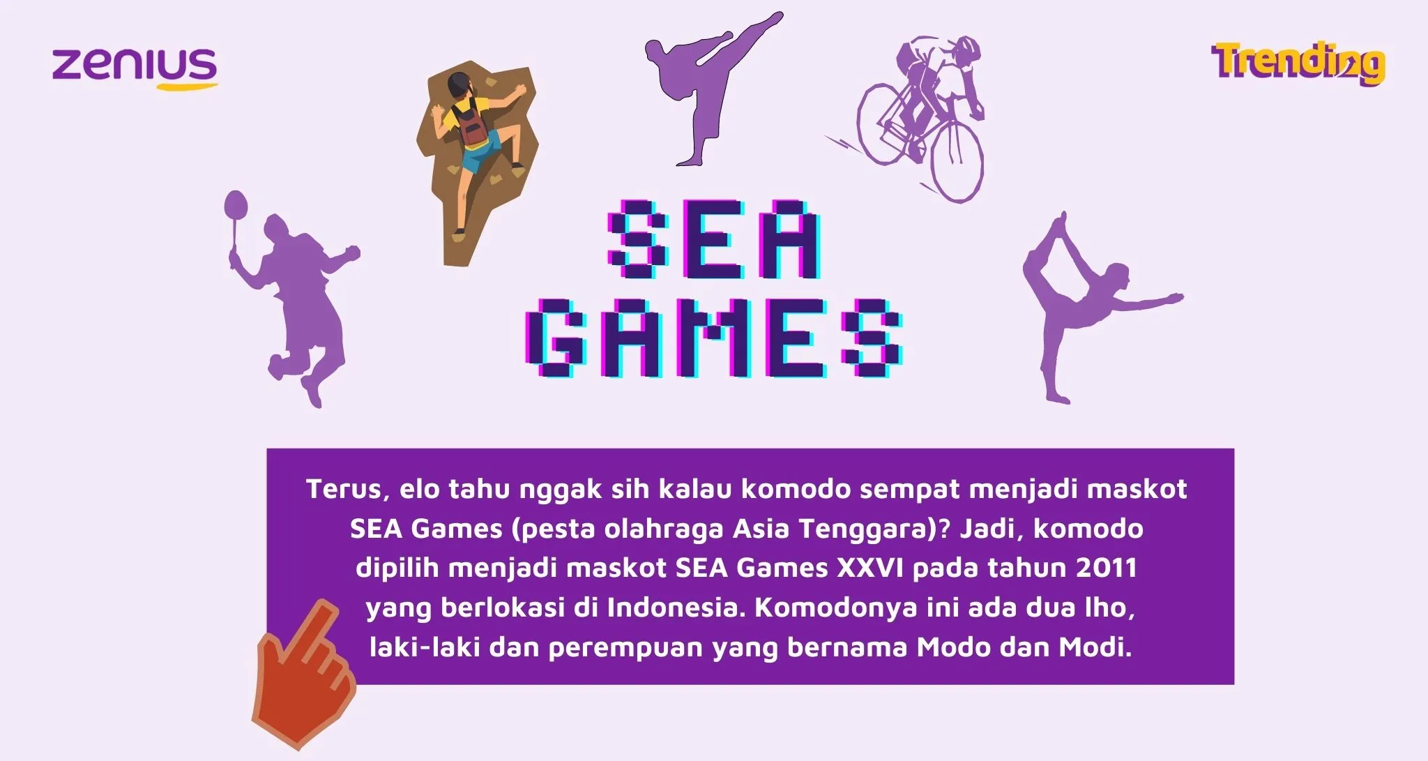 Komodo sebagai maskot SEA Games 2011 (Arsip Zenius)
