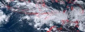 Angin muson barat berhembus melewati wilayah Indonesia