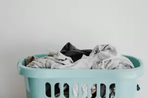 Tumpukan laundry. 