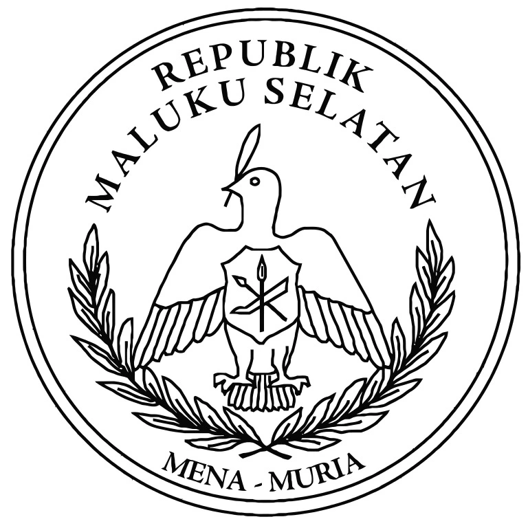 Simbol Republik Maluku Selatan (RMS) pada zamannya