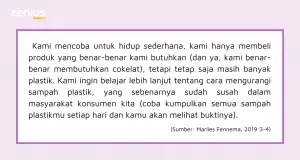 kutipan buku nonfiksi pada cntoh soal PAT Bahasa Indonesia Kelas 11.
