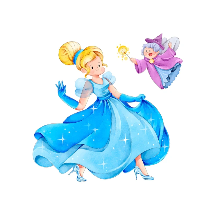Cinderella merupakan salah satu contoh teks narasi
