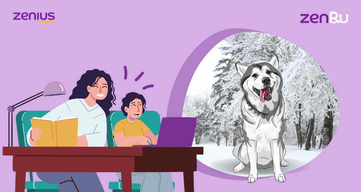 Sled Dogs (Body parts and Outdoor Activities) - Materi Bahasa Inggris SD Zenius Education