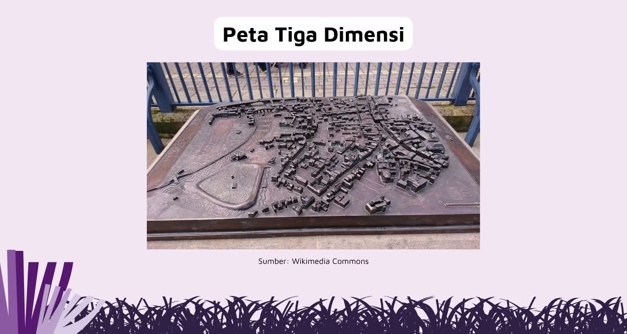 Contoh peta tiga dimensi