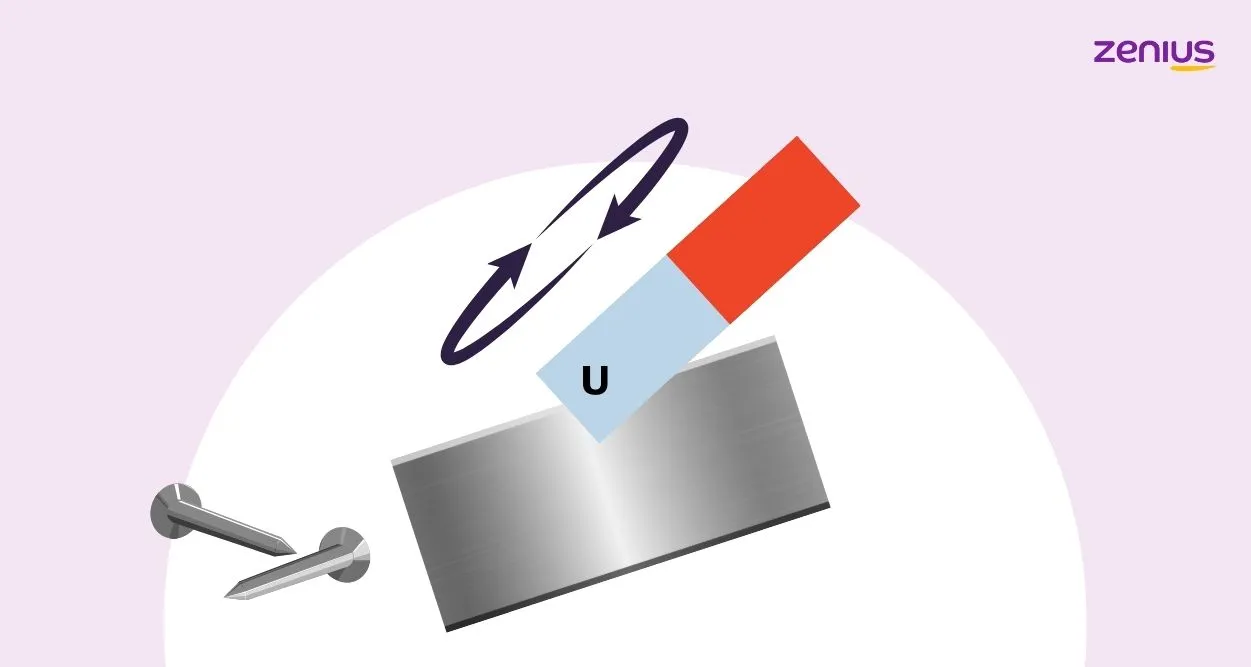 cara membuat magnet dengan digosok