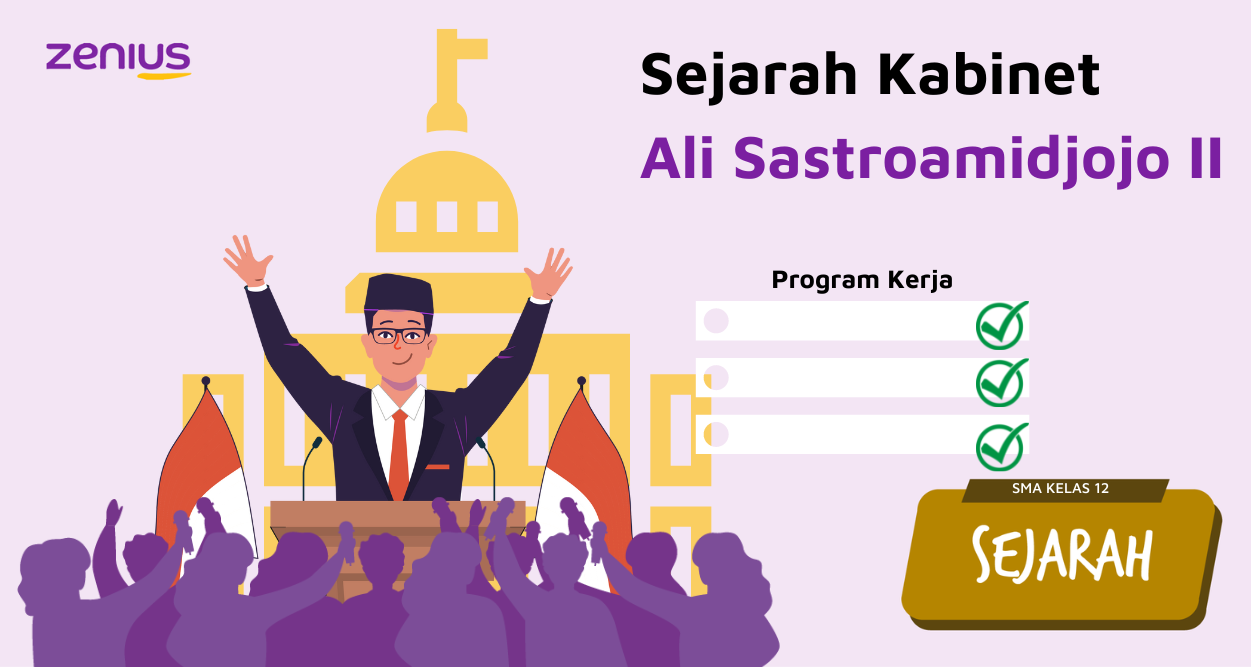 Kabinet Ali Sastroamidjojo II: Program Kerja, Anggota, dan Jatuhnya - Materi Sejarah Kelas 12