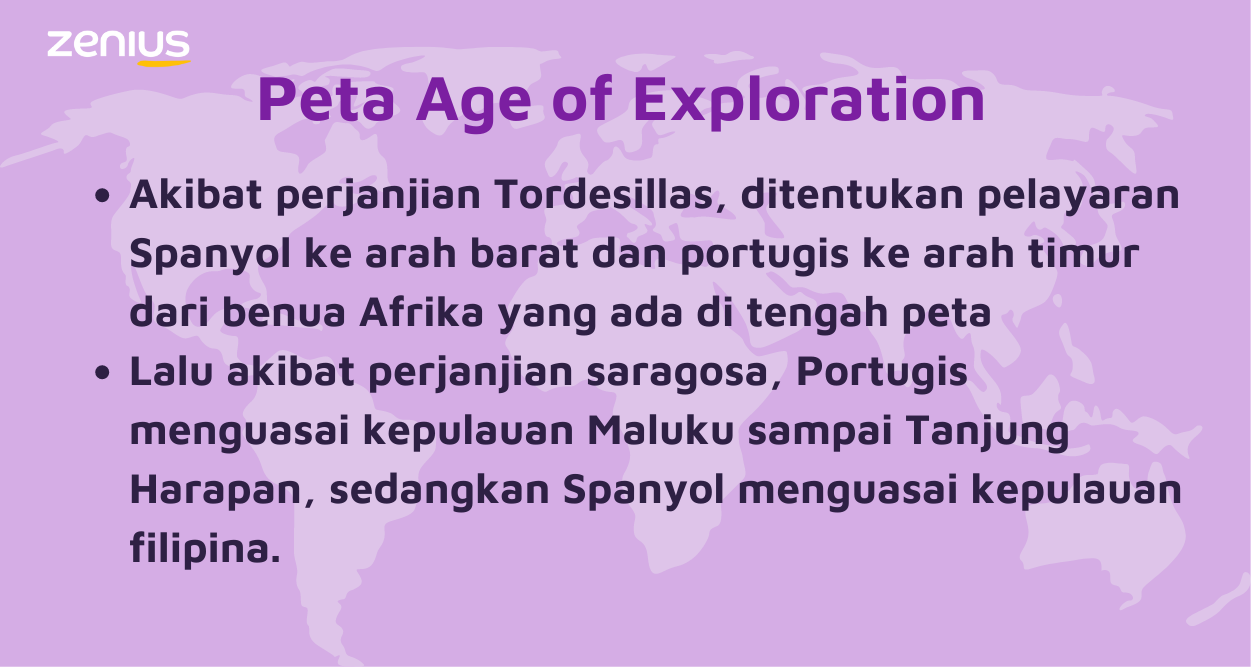 peta age of exploration globalisasi