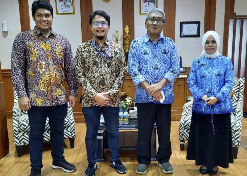 Head of Government Relation Zenius, Mohamad Nurreza Rachman dan Government Relation Lead, Ryanda Adiguna menghadiri audiensi dengan Dinas Pendidikan Provinsi Sulawesi Selatan.