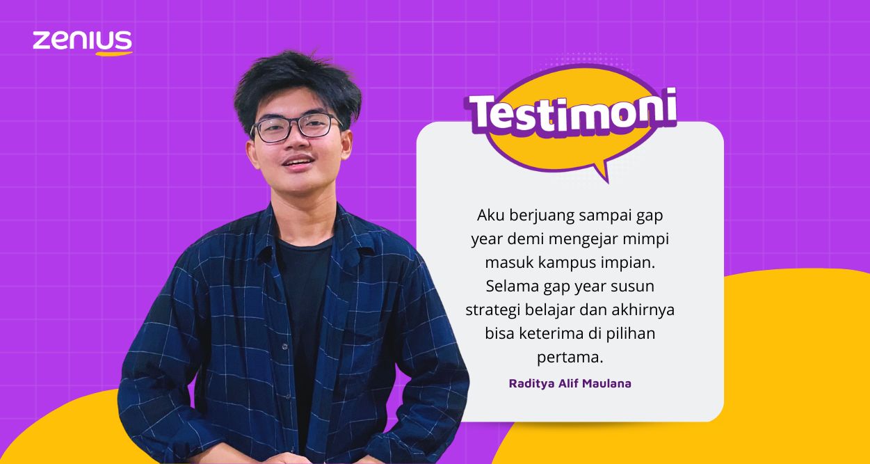 Ambil Gap Year Membawa Alumni Zenius Masuk FTI ITB